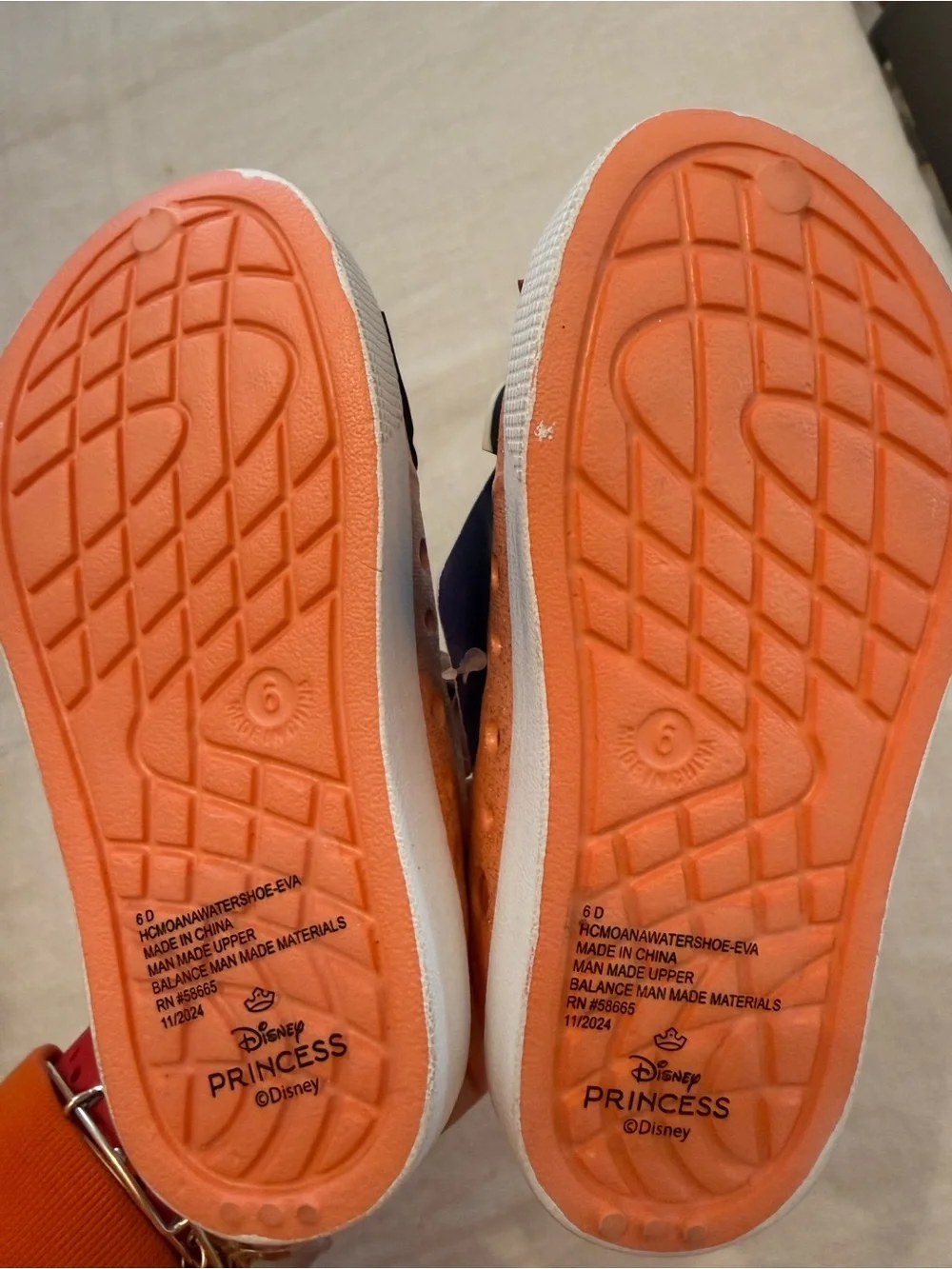 Harper Canyon Disney Moana water shoes